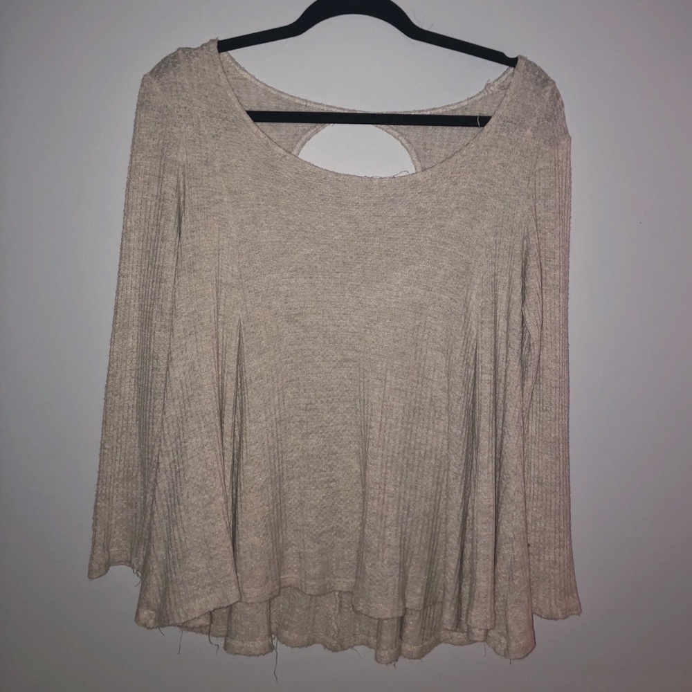 Beige Tunic Top